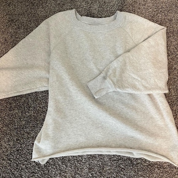 Aerie raw hem crew - Picture 4 of 4